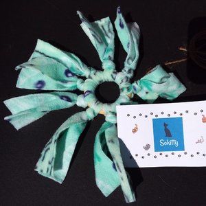 Sea green Floof loop cat toy